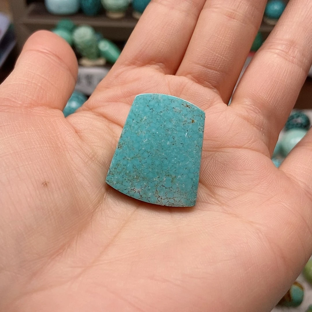 绿松石未镶嵌珠宝半成品