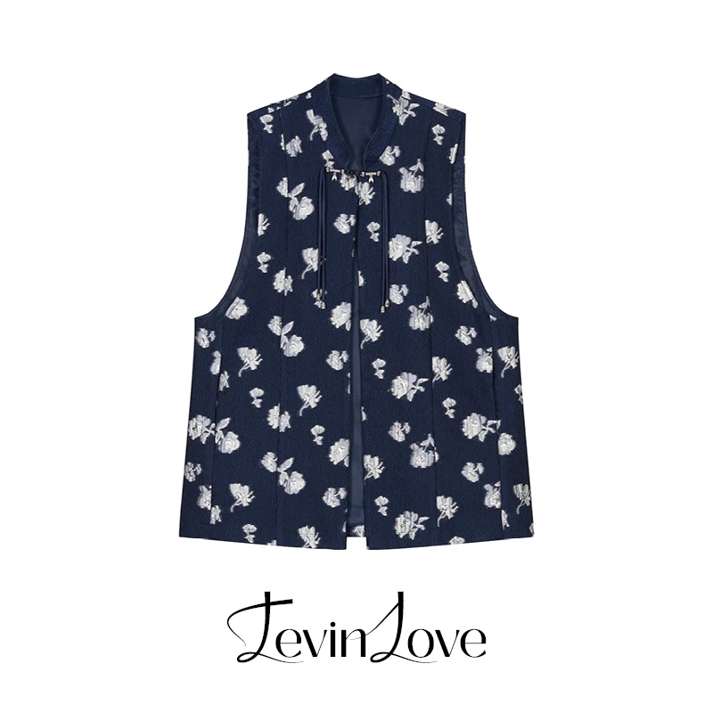 刺绣马甲 LEVIN LOVE 设计师款 A025LS0322