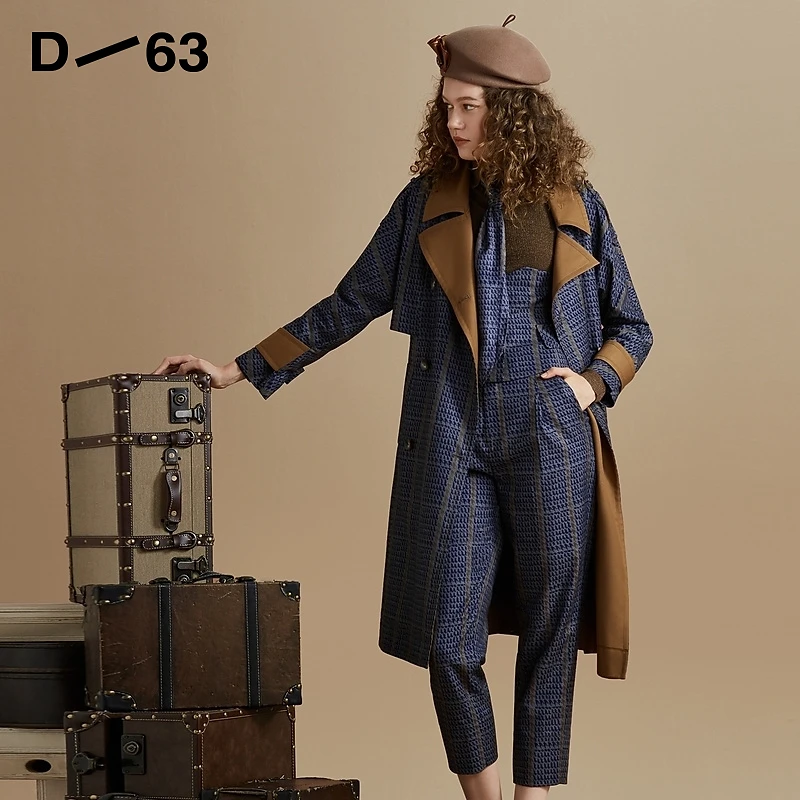 【尚雅】D63长风衣5X3W63067