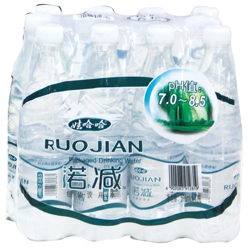 娃哈哈弱碱水596ml*12瓶