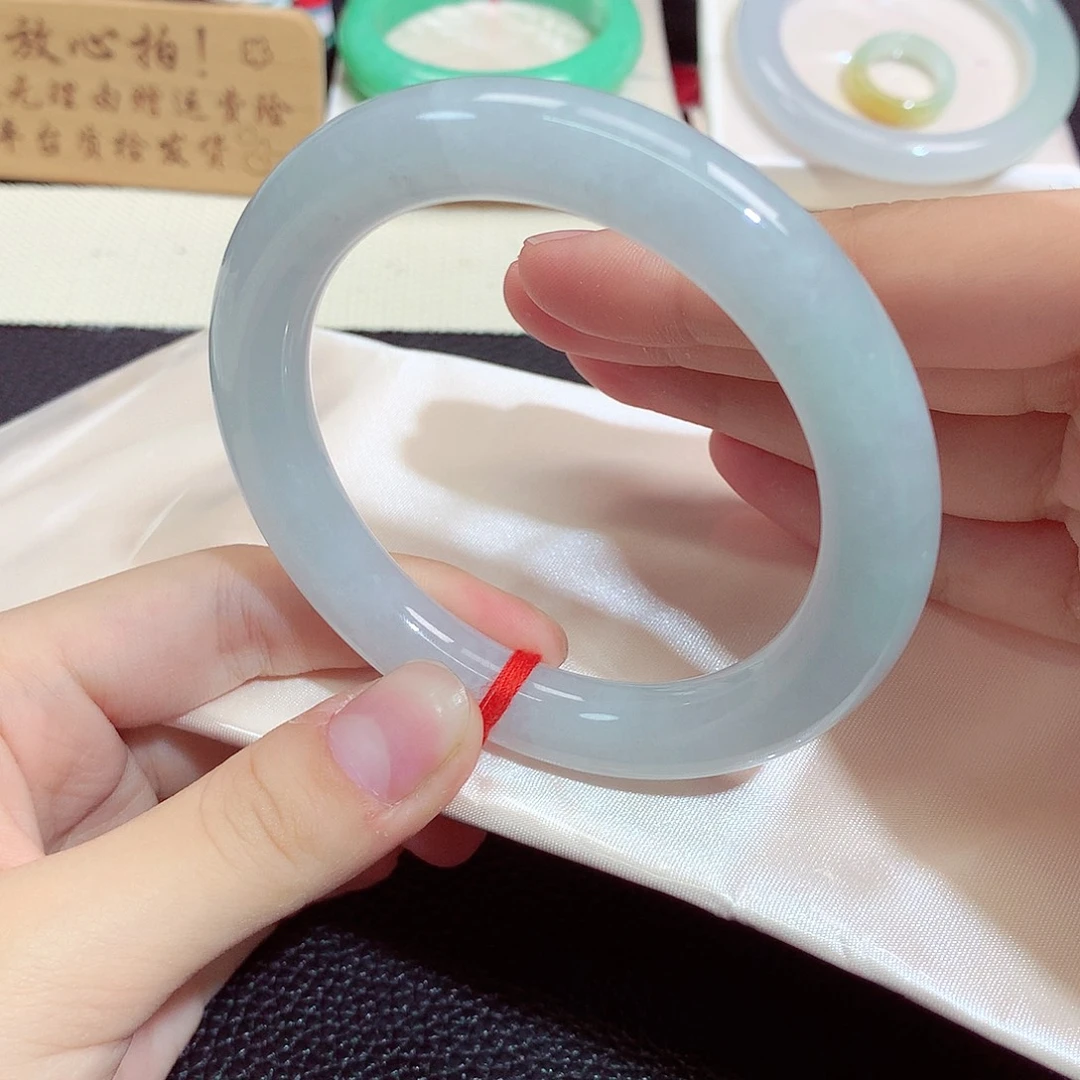 翡翠未镶嵌手镯1220