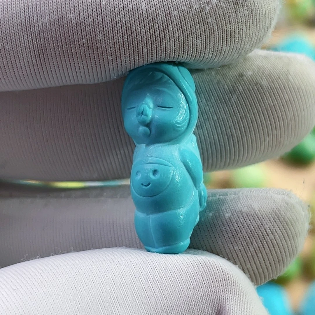 绿松石未镶嵌珠宝奇石