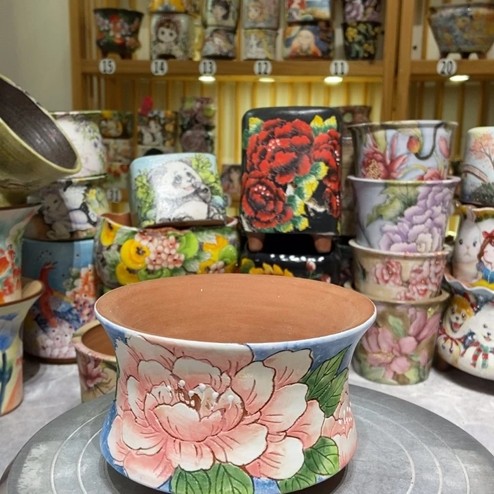 景德镇艺术手绘作品