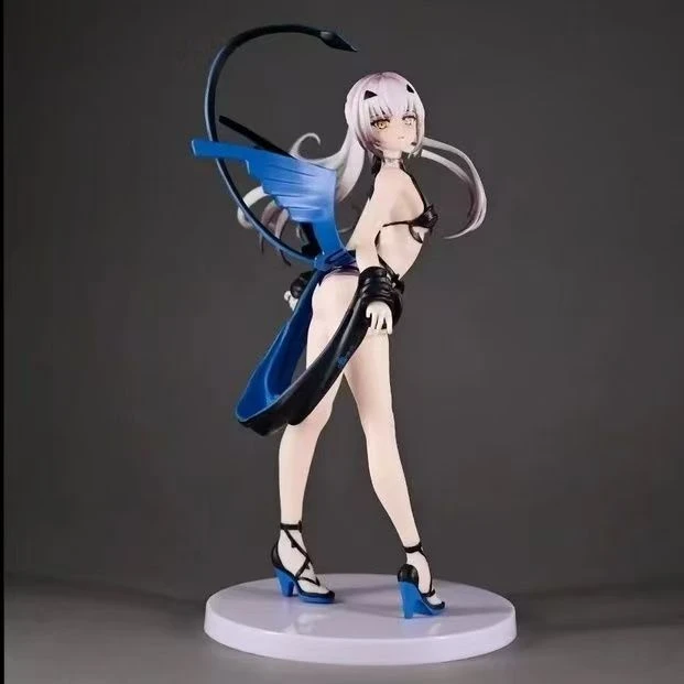 新款实拍 1/7梅柳齐娜美露莘泳装版 Fate手办机箱模型礼物摆件