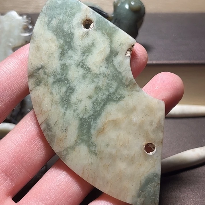 和田玉未镶嵌颈饰晗*生