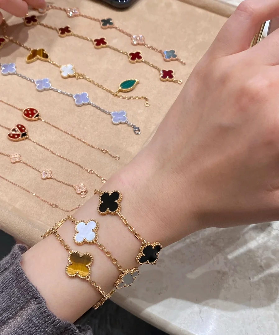 合金手链 【月亮】五花手链集合 轻奢重工顶板高货高级气质温柔手链