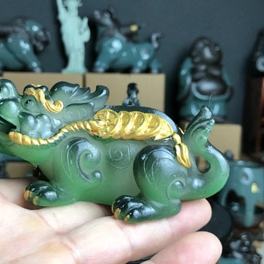 【闪购商品】变色茶宠绿貔貅