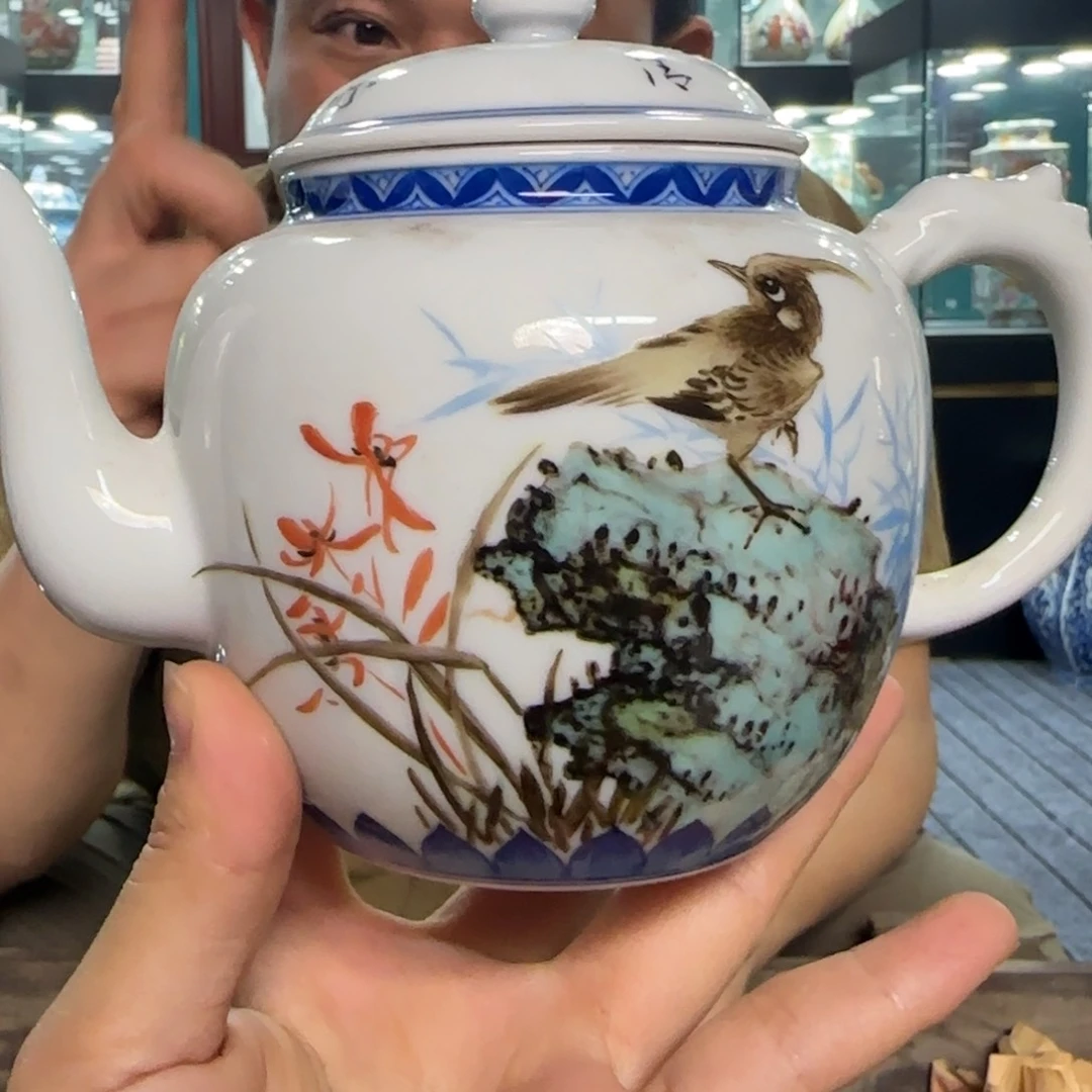 壶景德镇陶瓷手工制作