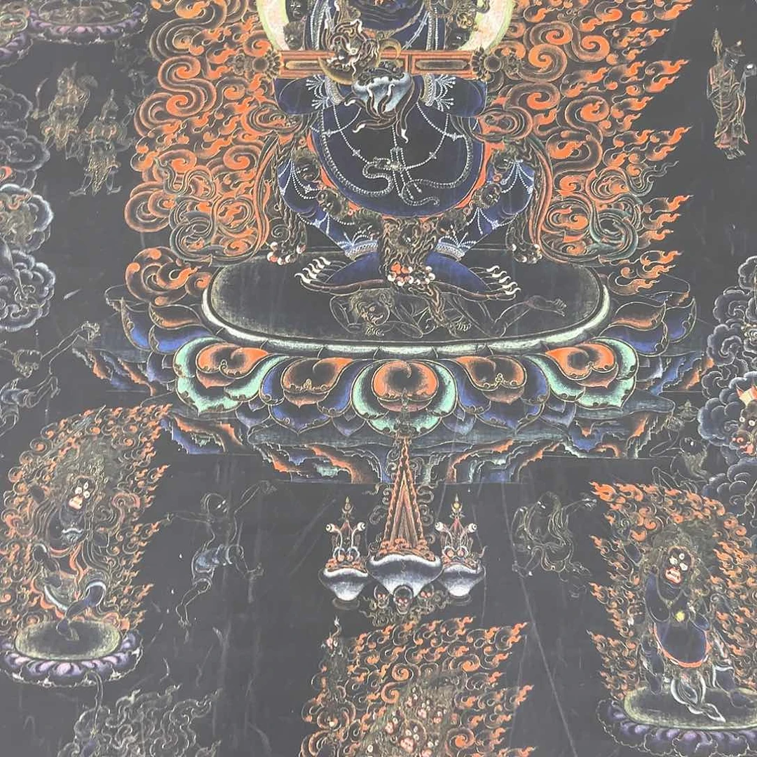 卷轴画漏*唐卡16023