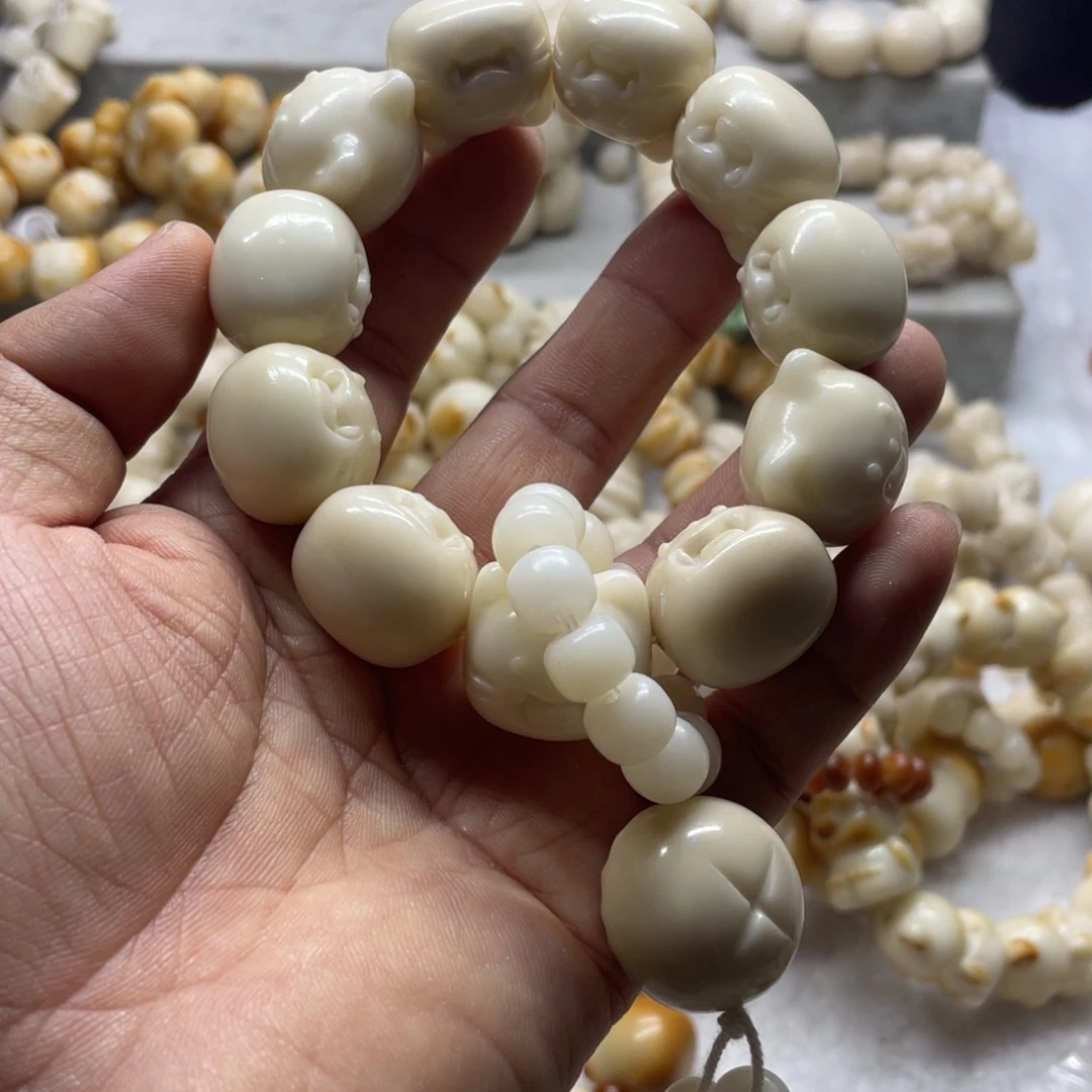 菩提根/象牙果吊坠全品象牙果牙牙猫手串卡21