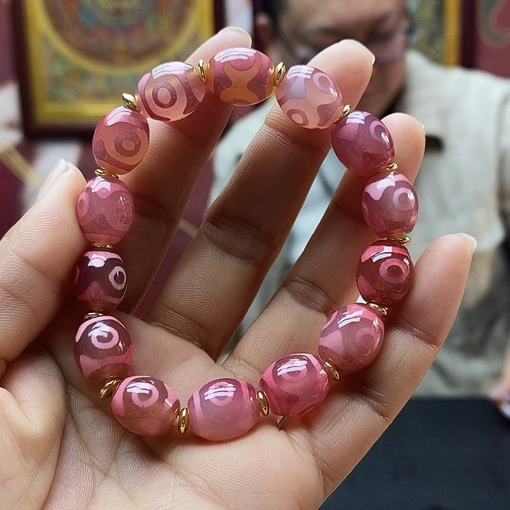 玛瑙/玉髓合金颈饰