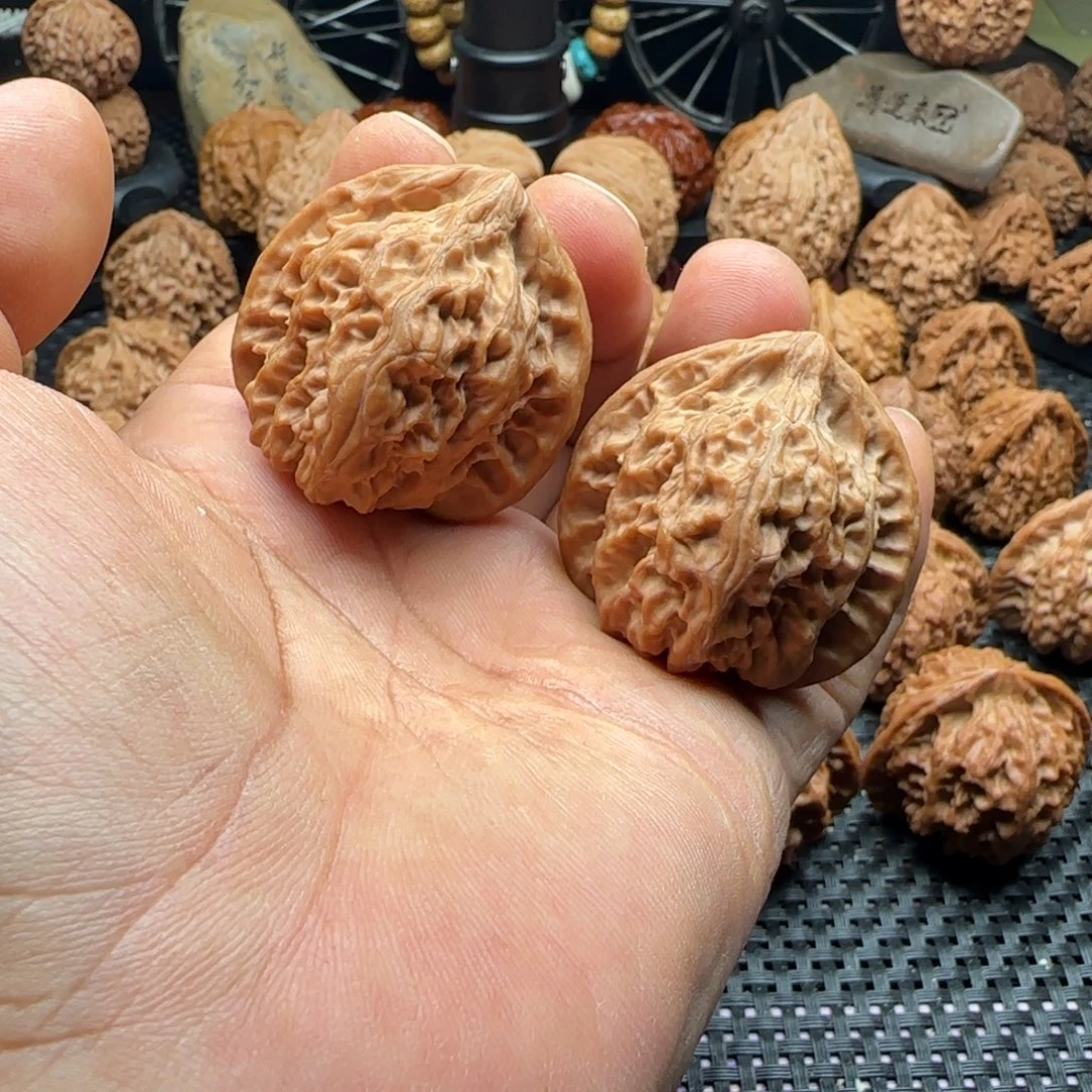 把件文玩核桃全品火焰马蹄40