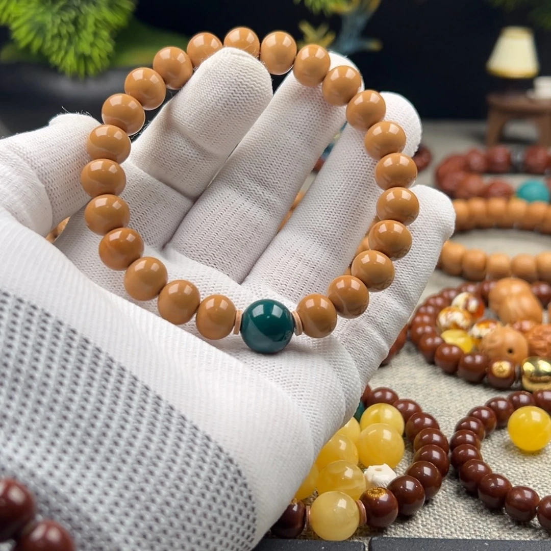 猴头核桃手串青**剧配饰