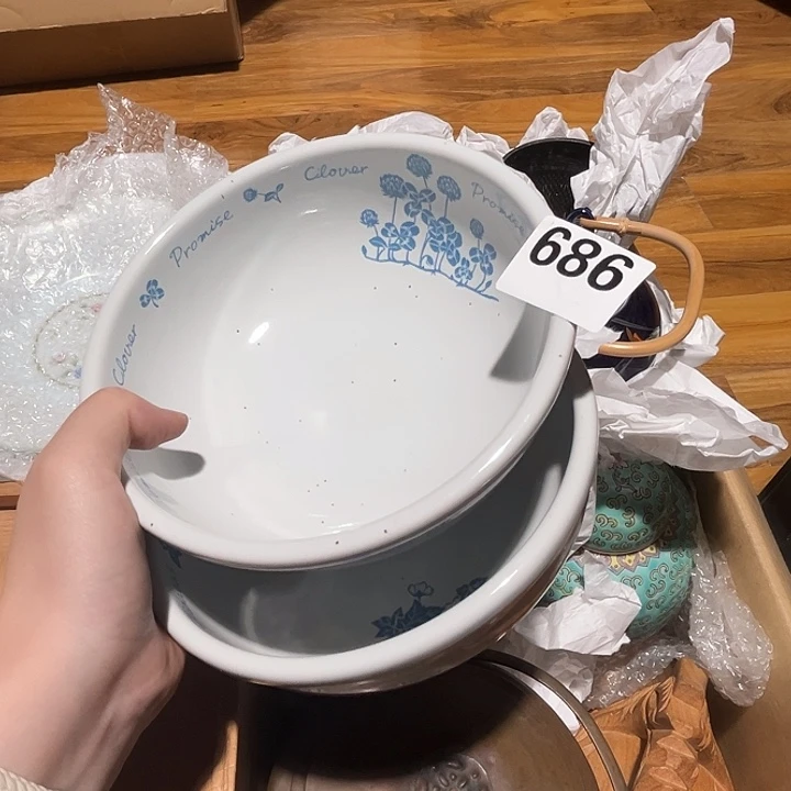 瓷片呀工艺品摆件瓷器摆件正能量