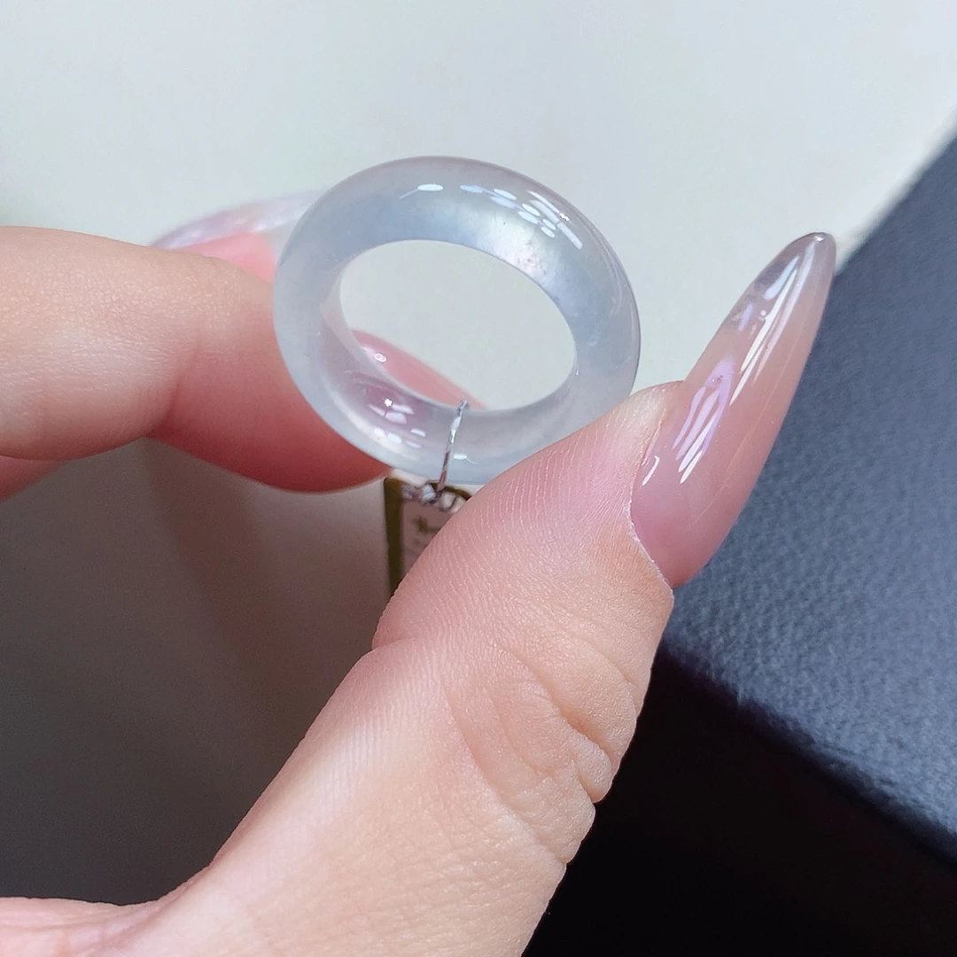 翡翠未镶嵌戒指10号