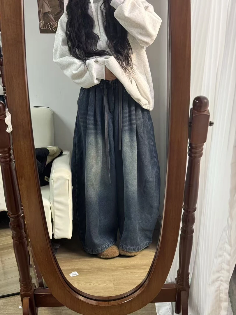 「漂亮家」2025秋款新款合集森系百搭阔腿裤裙裤牛仔裤半裙设计款