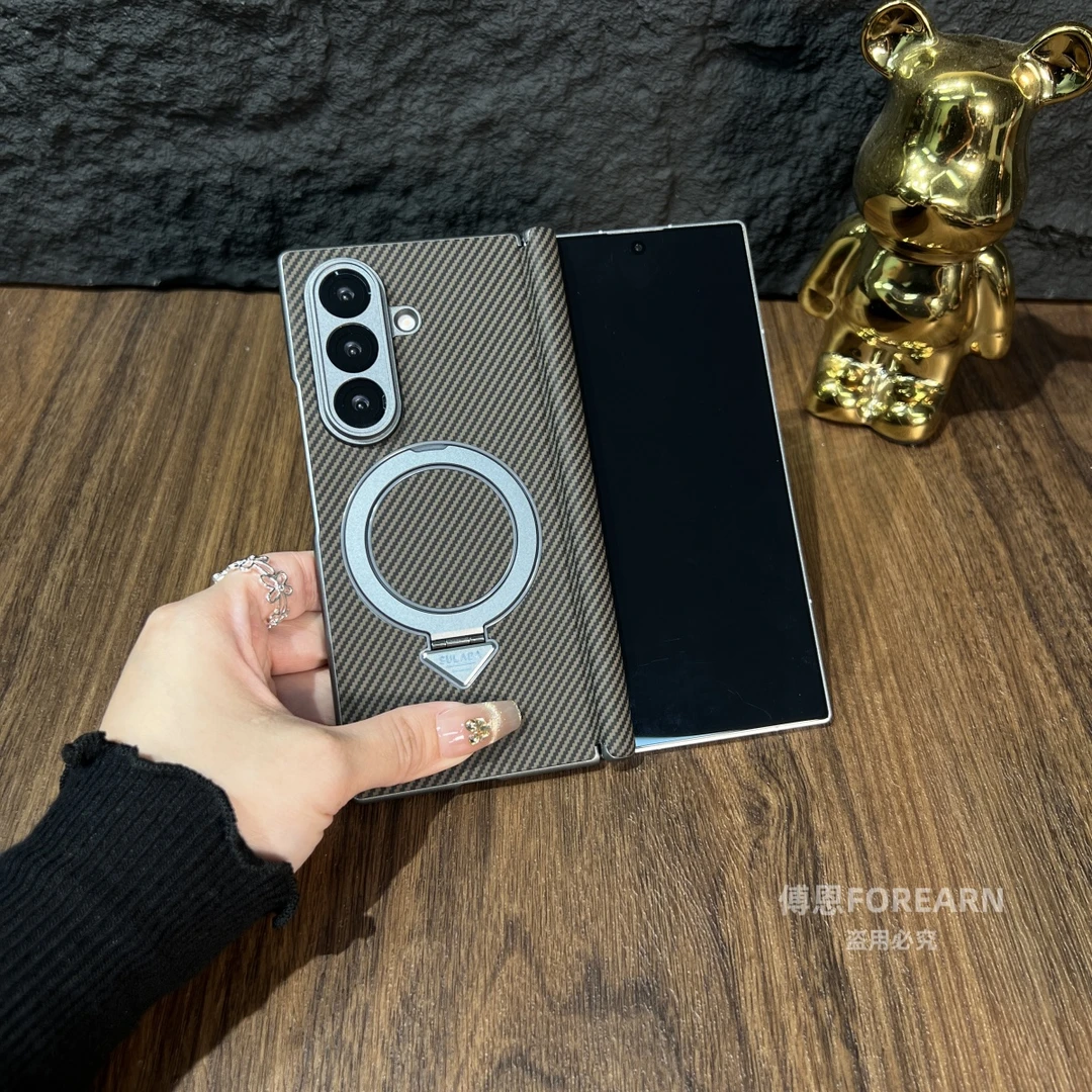 适用于三星ZFold7手机壳折叠屏fold7磁吸支架保护套超薄新款高端