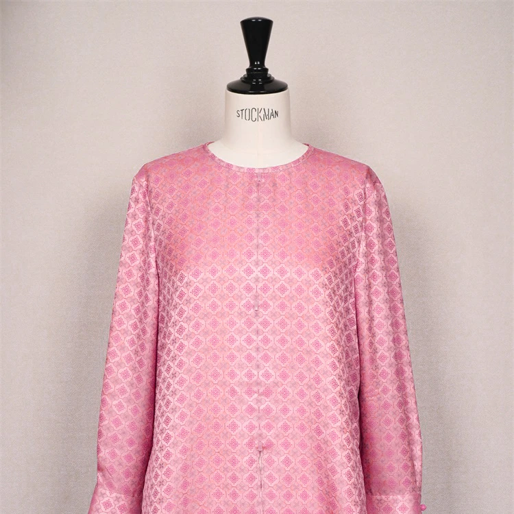 【月光倾城】重磅桑蚕丝花罗新中式上衣CD2167493