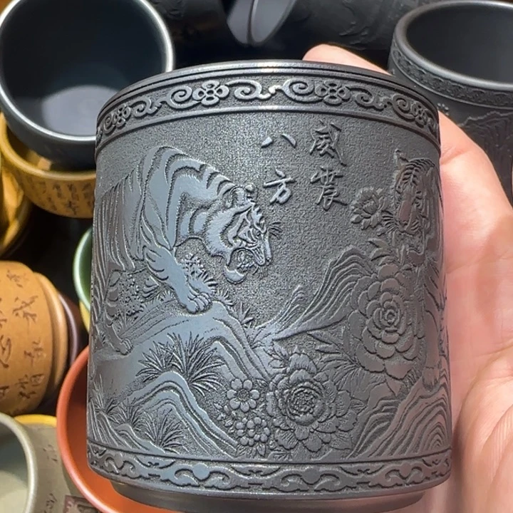 茶杯紫砂全手工制作工艺