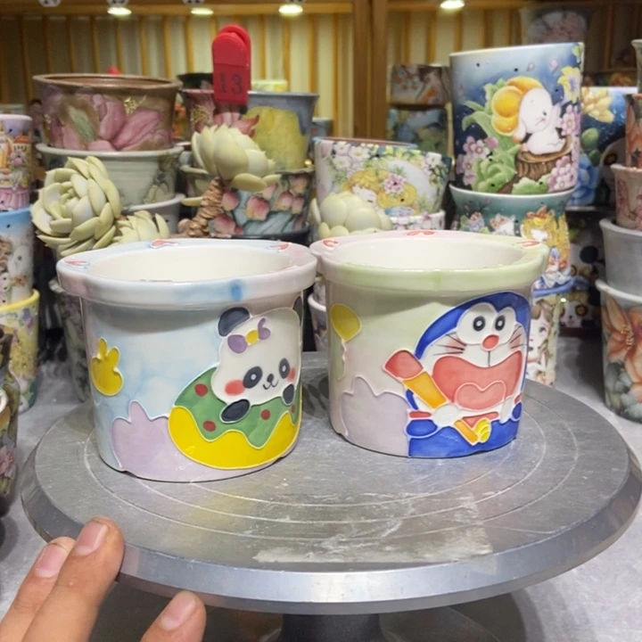 景德镇艺术手绘作品