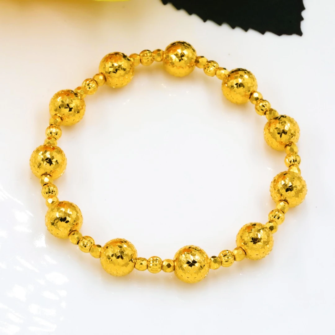 爱一IBELOVE 足金999 5G蹦迪球珠手串