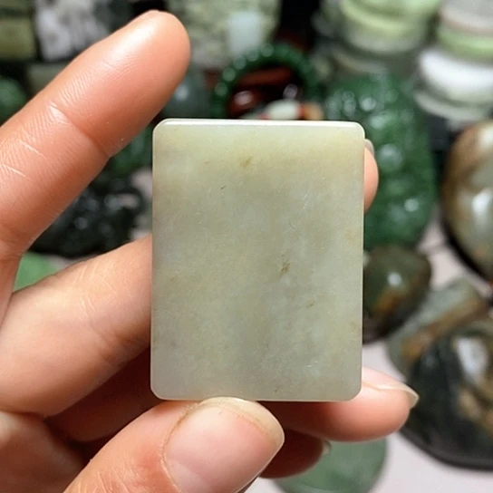未镶嵌和田玉（糖玉）珠宝半成品