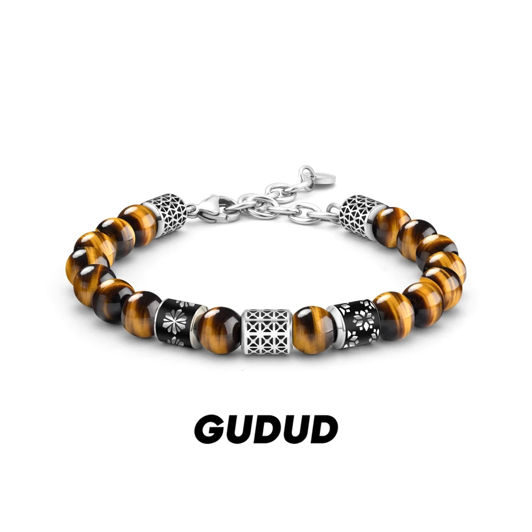 钛钢手链 转运珠手链潮牌男生手串小众设计串珠高级感送男友礼物