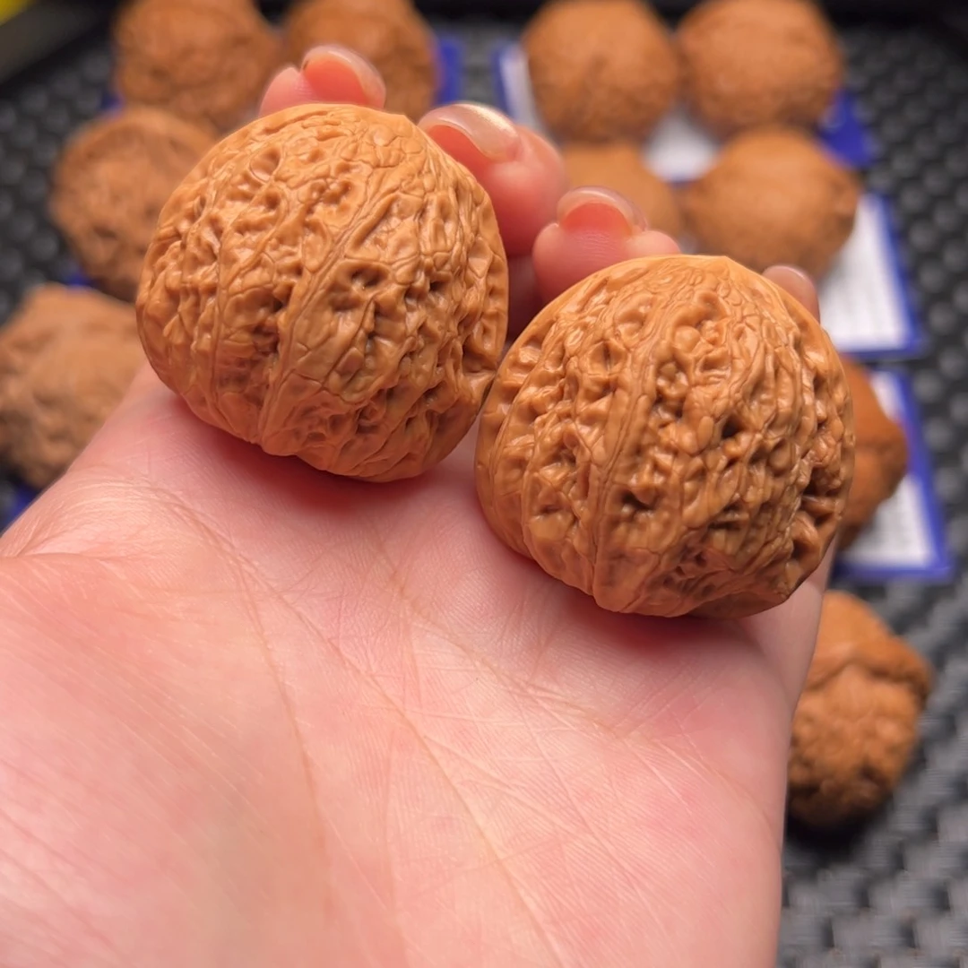 文玩核桃把件38铁锤