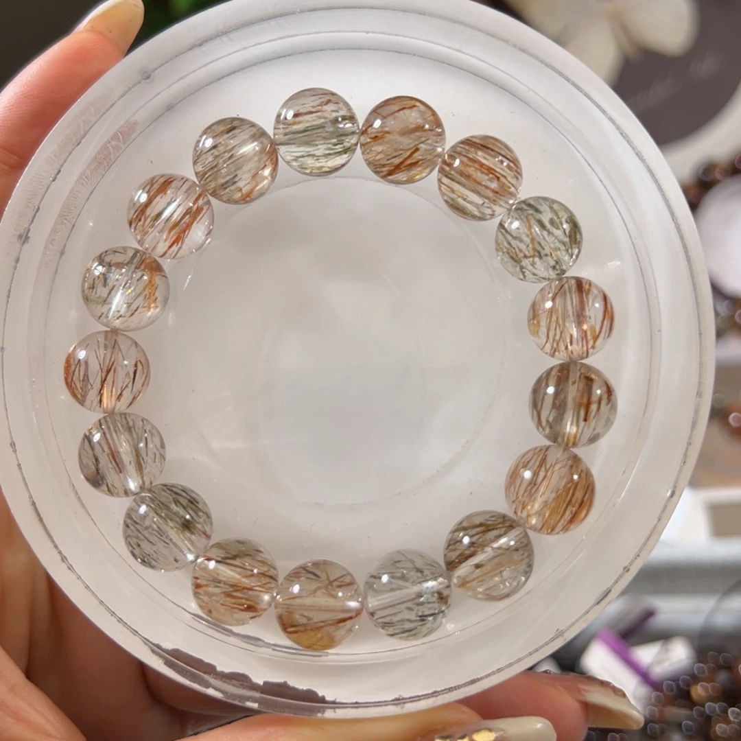 手链水晶未镶嵌黑金超七11m