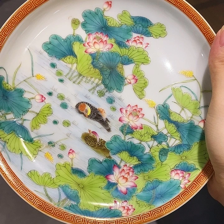 摆件孤**闻鸳鸯戏水壶承