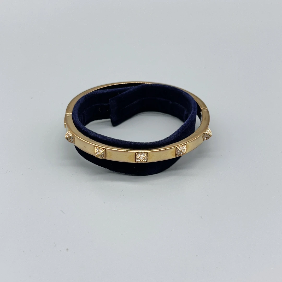 95新 Marc Jacobs/莫杰  施华洛世奇金色手镯 1671 6108