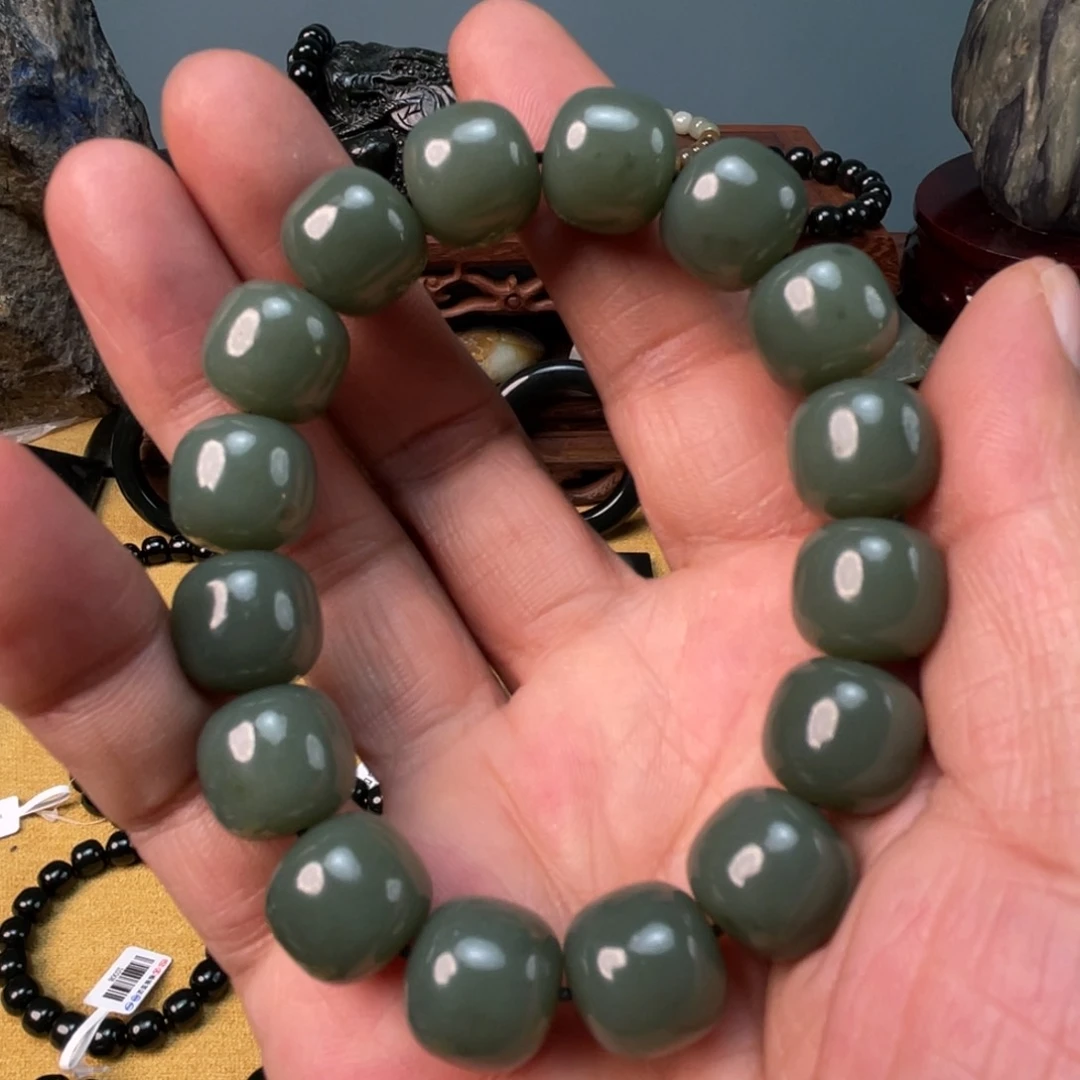 和田玉手链未镶嵌