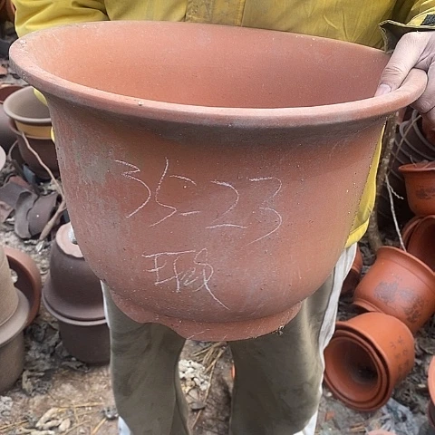 紫砂中国宜兴紫砂花盆，，