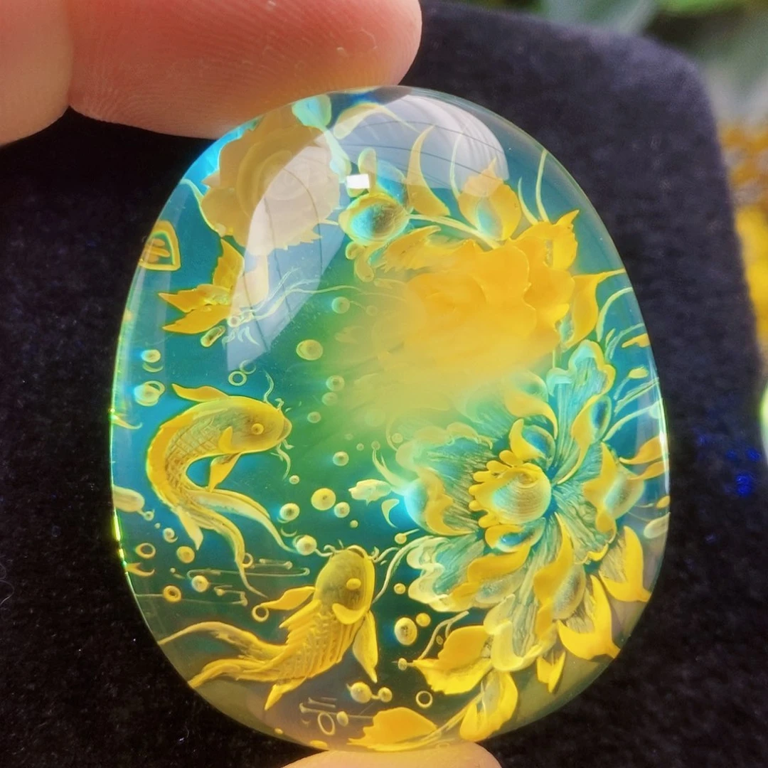 【闪购商品】金珀吊坠(不含链)未镶嵌