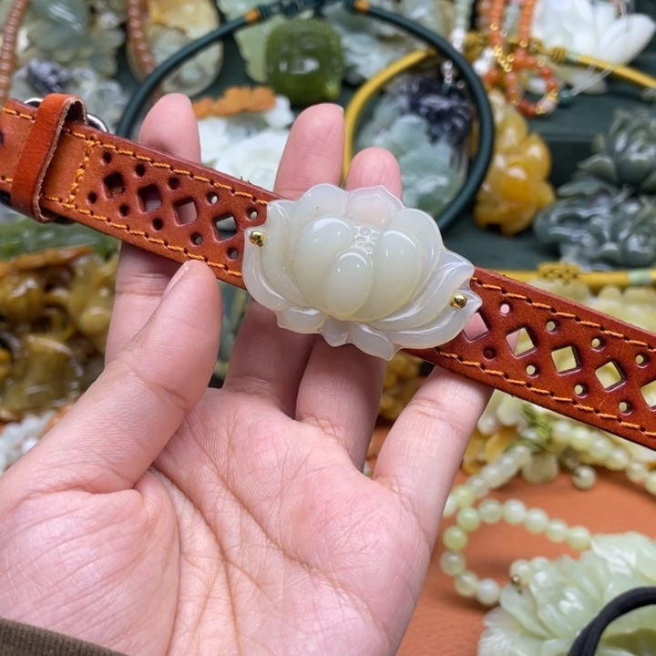 蛇纹石玉手牌合金