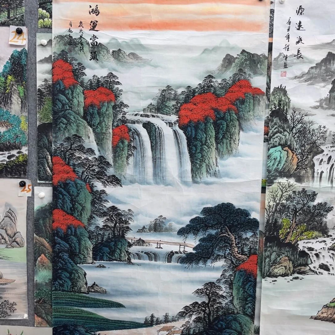 午***香国画明月的直播间6666