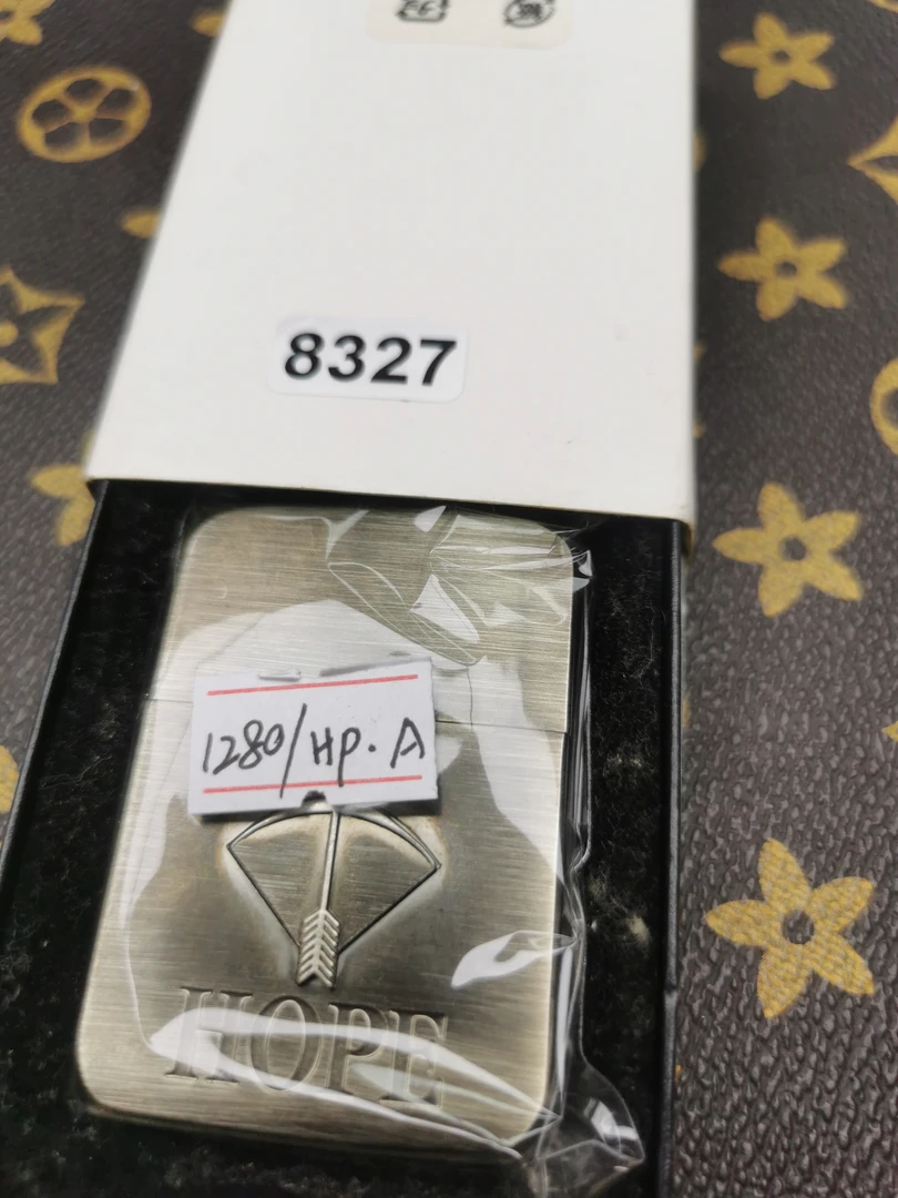 Zippo打火机回血Hp.A熏银41希望-8327