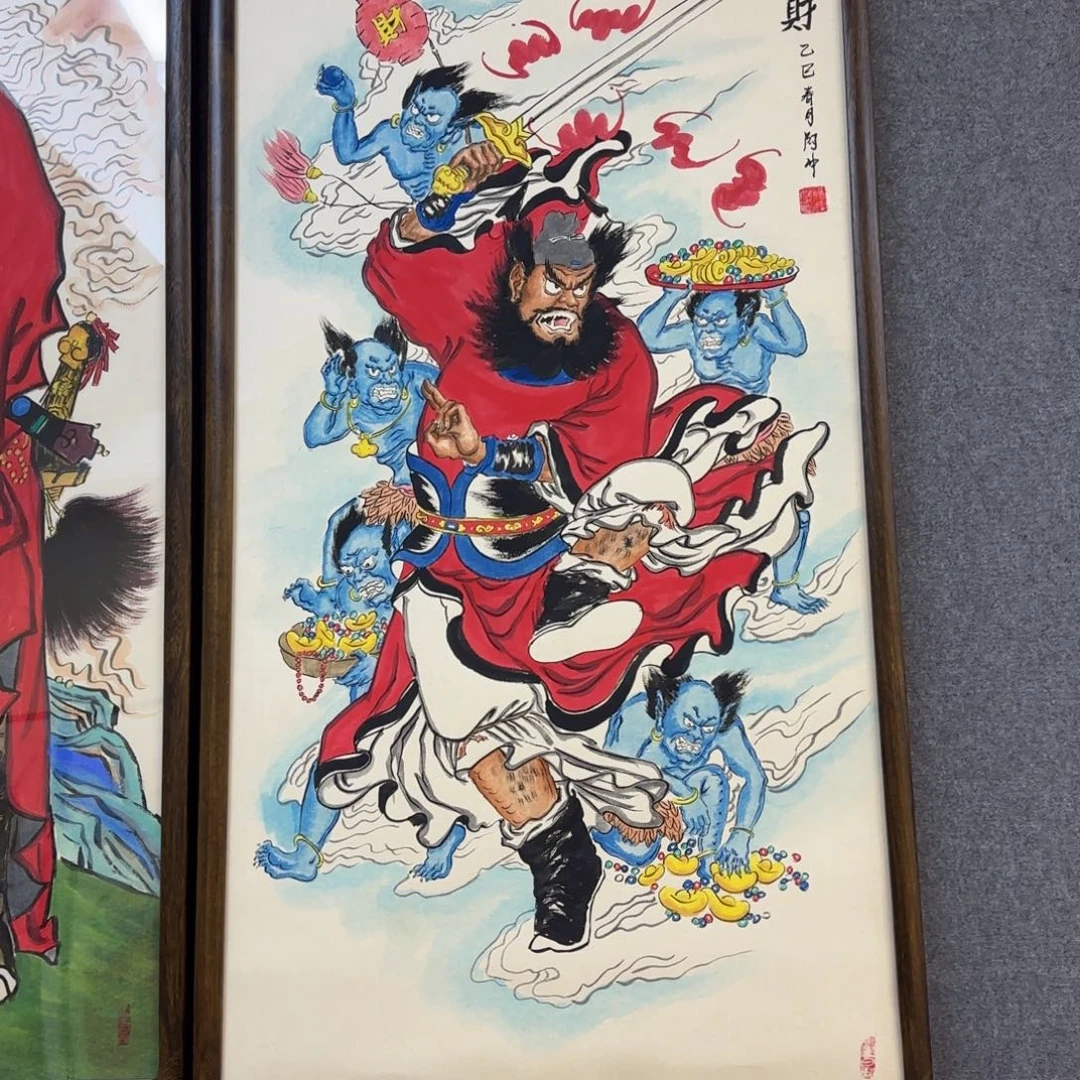 M***7国画阿冲手绘钟馗