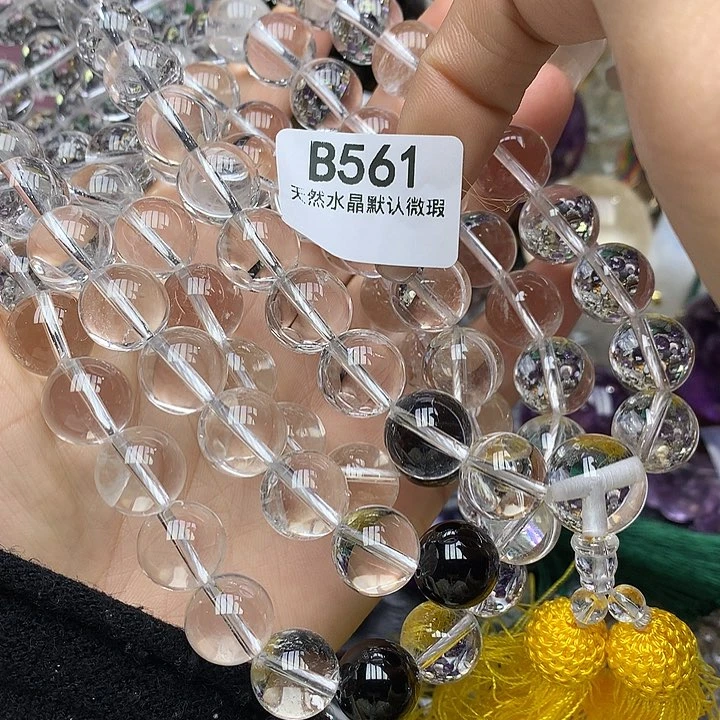 水晶108颗珠链13.6m m未镶嵌水晶
