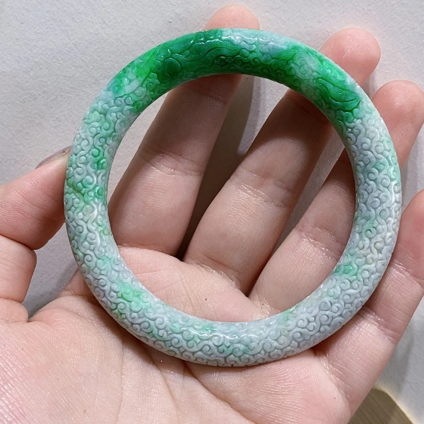 【闪购商品】翡翠手镯未镶嵌手镯