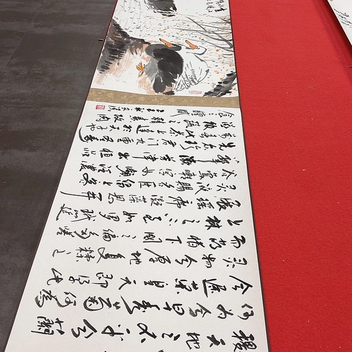 国画亲笔手绘放心去藏