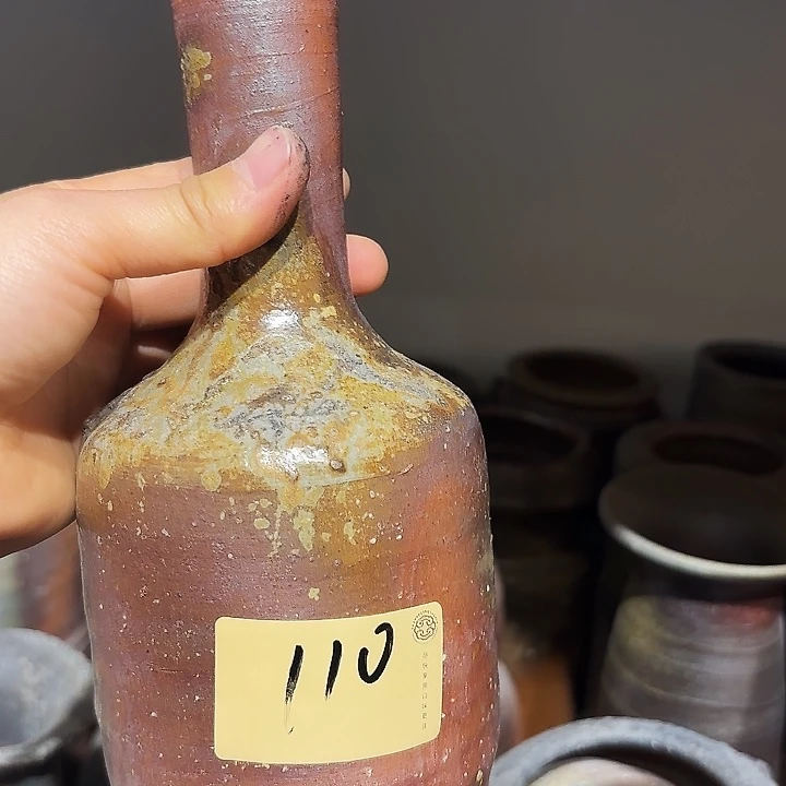 备前烧作品大花器款