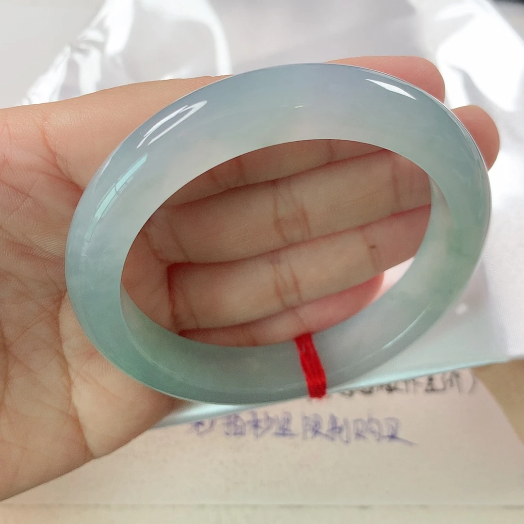 未镶嵌手镯翡翠冰透起荧光新品推荐✅①①③