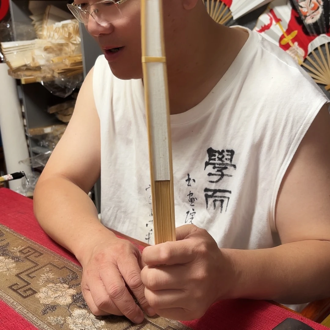 6***6书法手写手绘作品9.5寸玉竹贪财好色