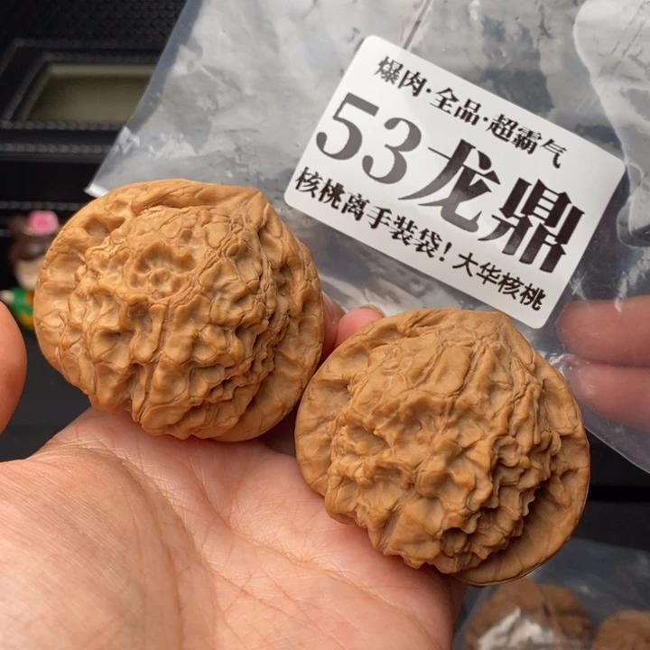 文玩核桃把件53全品龙鼎