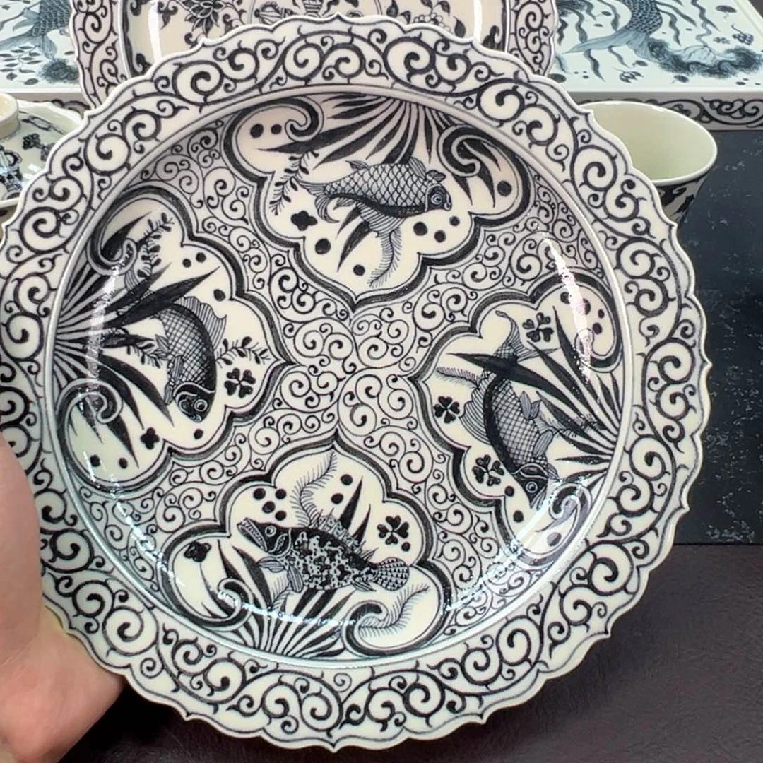 陶景德镇手工手绘陶瓷