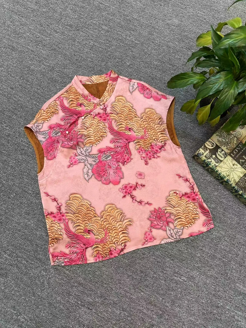 新中式 国风提花上衣---87