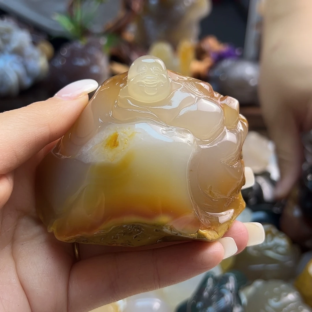 玛瑙/玉髓未镶嵌颈饰