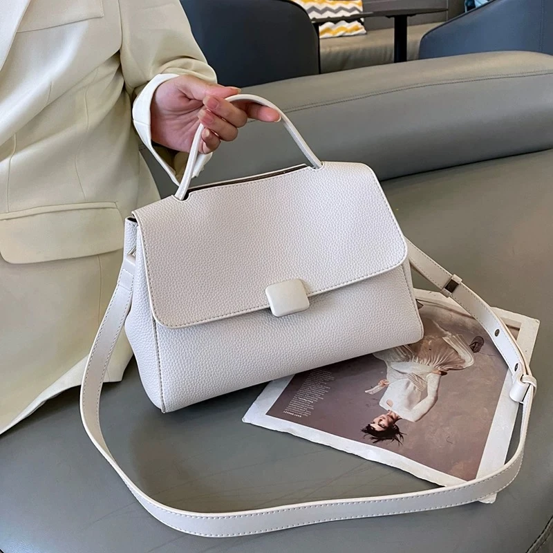【Tian Yi渠道货】-2025新款轻奢单肩手提斜跨包  0892 白