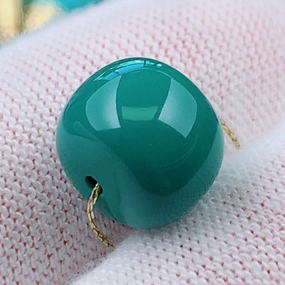 未镶嵌绿松石珠宝奇石10.4mm